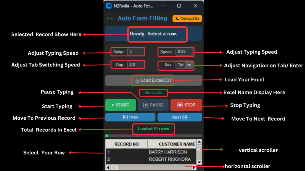 Autotyper Functionality